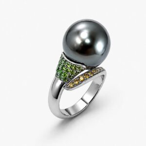 05 Anillo perla negra