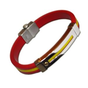 Pulsera con los colores de "La Roja"