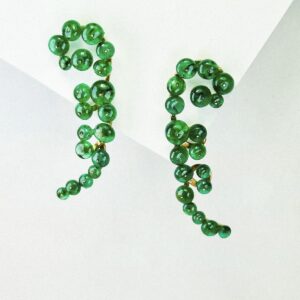 esmeraldas de cabuchon - Marisa Cano