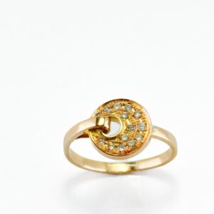 oro amarillo diamantes - Marisa Cano