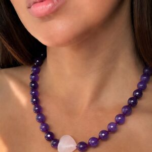 collar de amatista